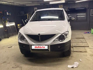 2010 SsangYong Actyon Sports I, белый, 650000 рублей, вид 1