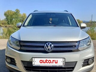 2011 Volkswagen Tiguan I Рестайлинг, серебристый, 1050000 рублей, вид 1