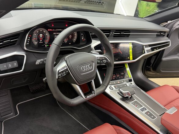 2026 Audi A7 L 45 TFSI II (4K), чёрный, 6300000 рублей - вид 19
