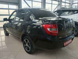 2013 Lada (ВАЗ) Granta I, чёрный, 243000 рублей, вид 4