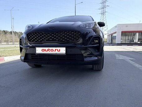 2020 Kia Sportage IV Рестайлинг, чёрный, 2200000 рублей, вид 5