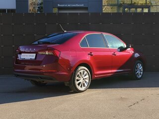 2021 Skoda Rapid II, красный, 1520000 рублей, вид 5
