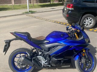 2020 Yamaha YZF-R3, синий, 540000 рублей, вид 3