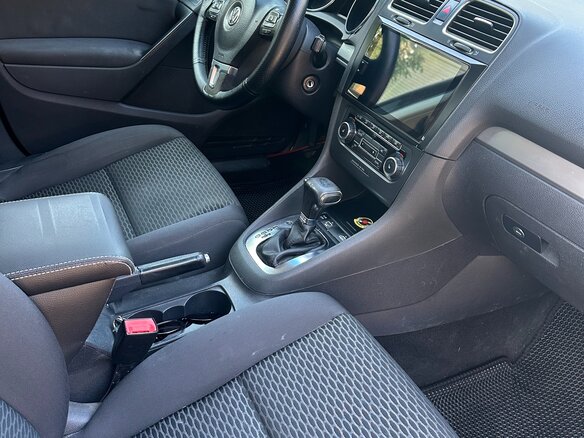 2009 Volkswagen Golf VI, чёрный, 650000 рублей - вид 7
