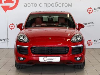2015 Porsche Cayenne II Рестайлинг (958), красный, 3299000 рублей, вид 3