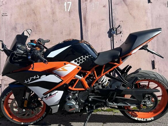 2019 KTM RC 390, оранжевый, 390000 рублей - вид 5