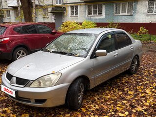 2006 Mitsubishi Lancer IX Рестайлинг, серебристый, 350000 рублей, вид 1