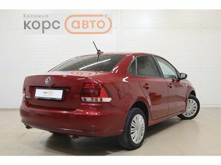 2018 Volkswagen Polo V Рестайлинг, красный, 1319000 рублей, вид 3