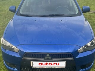 2008 Mitsubishi Lancer X, синий, 800000 рублей, вид 1