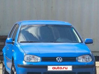 1998 Volkswagen Golf IV, синий, 185000 рублей, вид 1