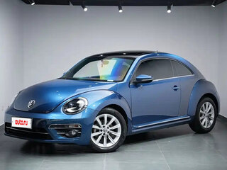 2018 Volkswagen Beetle II (A5), синий, 1300888 рублей, вид 1