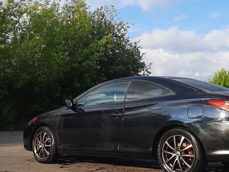 2004 Toyota Camry Solara II, чёрный, 790000 рублей, вид 3