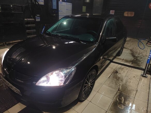 2004 Mitsubishi Lancer IX, серый, 240000 рублей - вид 4