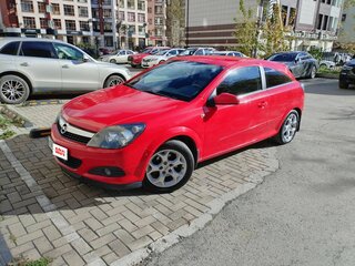 2007 Opel Astra GTC H Рестайлинг, красный, 390000 рублей, вид 1