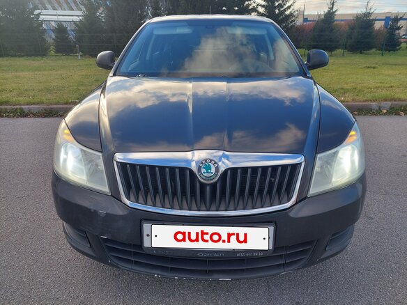 2013 Skoda Octavia II (A5) Рестайлинг, чёрный, 650000 рублей - вид 1