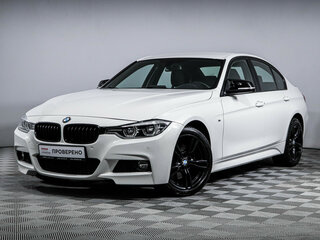 2016 BMW 3 серии 320i xDrive VI (F3x) Рестайлинг, белый, 2698000 рублей, вид 1