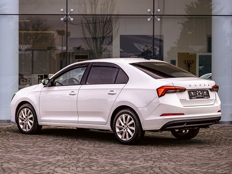 2021 Skoda Rapid II, белый, 1455000 рублей, вид 4