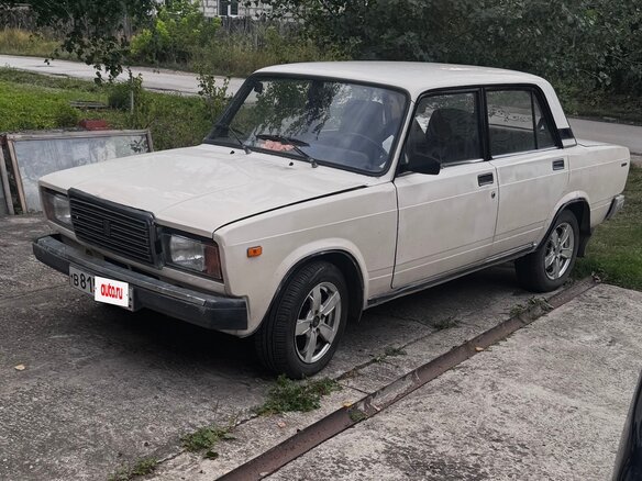 1995 Lada (ВАЗ) 2107, бежевый, 60000 рублей - вид 1