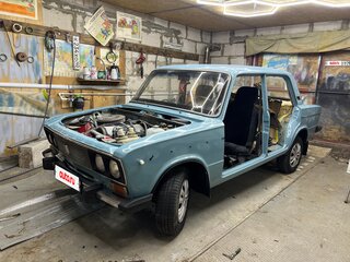 1991 Lada (ВАЗ) 2106, синий, 100000 рублей, вид 1
