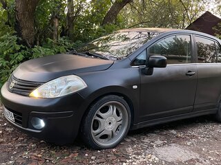 2008 Nissan Tiida I, чёрный, 340000 рублей, вид 1
