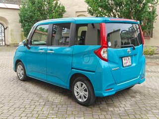 2021 Toyota Roomy I Рестайлинг, голубой, 1300000 рублей, вид 4
