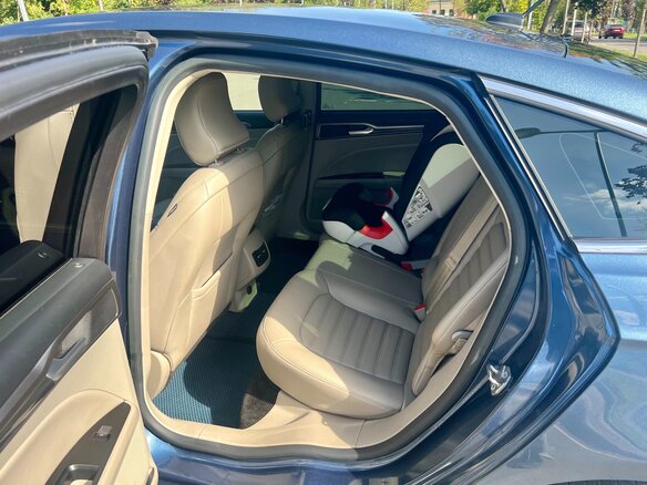 2018 Ford Fusion (North America) II Рестайлинг, синий, 1300000 рублей - вид 14