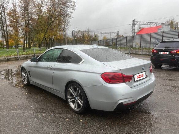 2017 BMW 4 серии 430i F32/F33/F36 Рестайлинг, серый, 1850000 рублей - вид 6