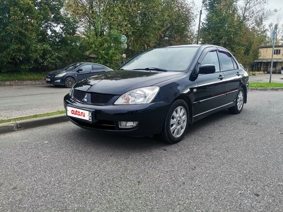 2007 Mitsubishi Lancer IX Рестайлинг, чёрный, 419000 рублей