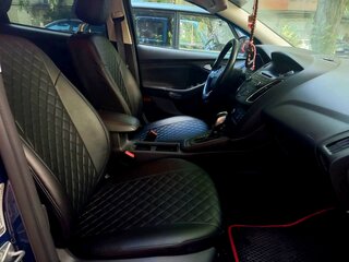 2017 Ford Focus III Рестайлинг, синий, 1200000 рублей, вид 3