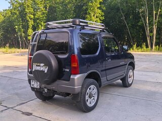 2008 Suzuki Jimny Kei car III Рестайлинг 1, синий, 735000 рублей, вид 4