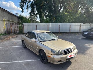 2004 Hyundai Sonata ТагАЗ IV (EF) Рестайлинг, бежевый, 170000 рублей, вид 2