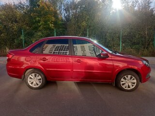 2021 Lada (ВАЗ) Granta I Рестайлинг, красный, 730000 рублей, вид 4