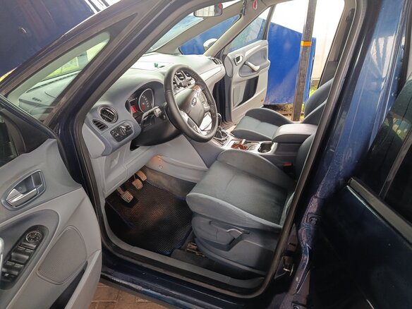 2007 Ford S-MAX I, синий - вид 12