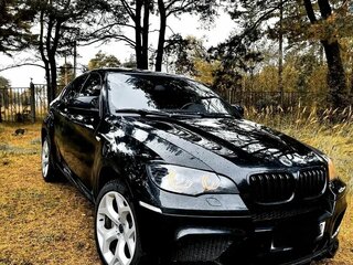 2009 BMW X6 50i 6-speed I (E71), чёрный, 1500000 рублей, вид 3