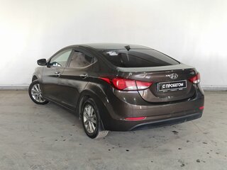 2014 Hyundai Elantra V (MD) Рестайлинг, коричневый, 950000 рублей, вид 5