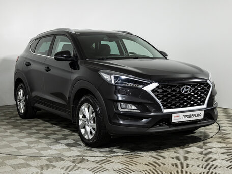 2018 Hyundai Tucson III Рестайлинг, чёрный, 2239700 рублей, вид 3