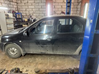 2013 Renault Logan I Рестайлинг, чёрный, 250000 рублей, вид 3