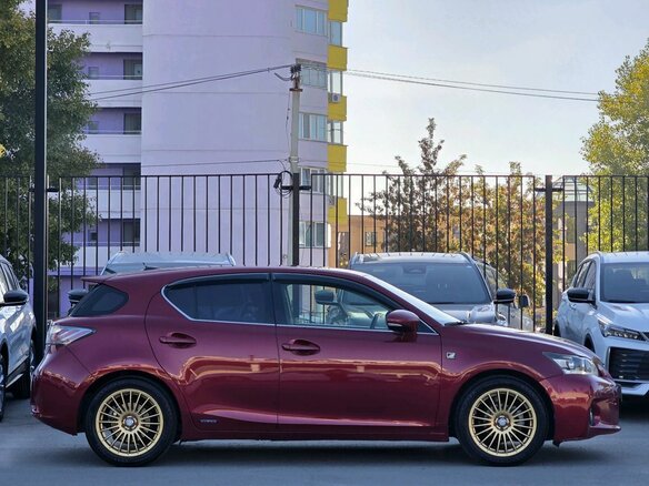 2012 Lexus CT 200h I, красный, 1570000 рублей - вид 7