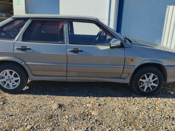 2007 Lada (ВАЗ) 2114, серый, 187000 рублей - вид 1