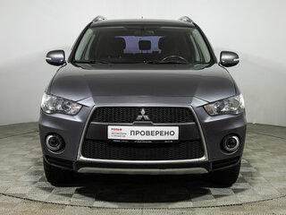 2010 Mitsubishi Outlander II Рестайлинг, серый, 749777 рублей, вид 2