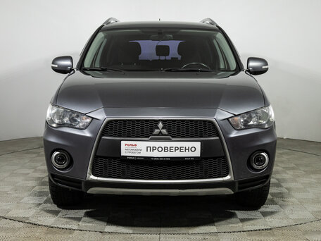 2010 Mitsubishi Outlander II Рестайлинг, серый, 749777 рублей, вид 2