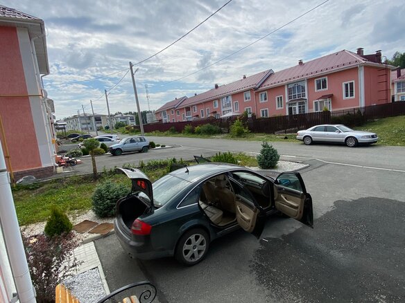 2001 Audi A6 II (C5) Рестайлинг, зелёный - вид 14