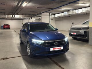 2022 Volkswagen Polo VI, синий, 2100000 рублей, вид 2