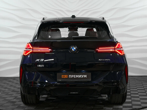 2025 BMW X3 Long 30L xDrive IV (G45/G48), чёрный, 7249000 рублей - вид 4
