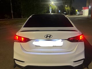 2018 Hyundai Solaris II, белый, 620000 рублей, вид 4
