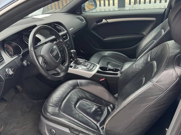 2008 Audi A5 I (8T), синий, 1100000 рублей - вид 6