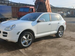 2004 Porsche Cayenne I (955), белый, 650000 рублей, вид 1