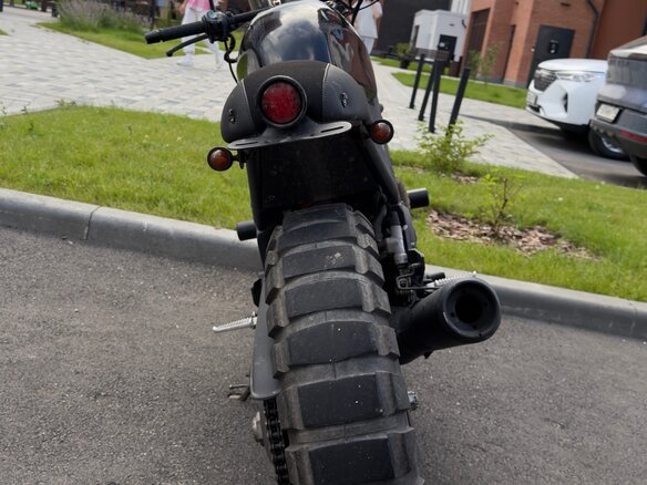 1988 Honda Bros, чёрный, 290000 рублей - вид 4