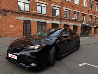 2022 Toyota Camry US Market VIII (XV70) Рестайлинг, чёрный, 3250000 рублей, вид 1