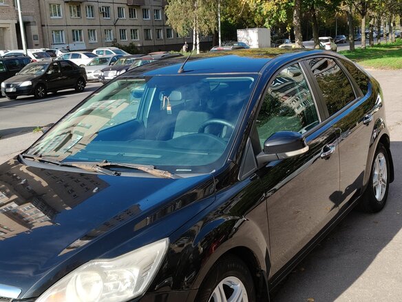 2008 Ford Focus II Рестайлинг, чёрный - вид 5